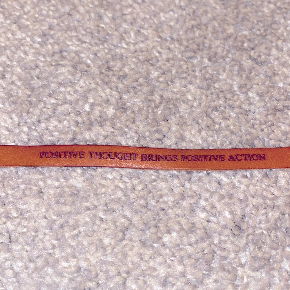 Dillon Rogers leather bracelet